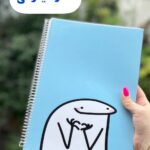 دفتر سیمی سایزa4 میقولی (111)