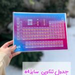 جدول تناوبی سایز A4