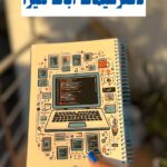 دفترسیمی آبی هیرا طرح کامپیوتر