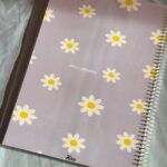 دفتر سیمی گل دار آماده ارسال فوری