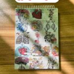 دفترخطدار هیرا  طرح زیست سایز a5 آماده ارسال فوری