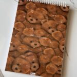 دفترسیمی خرس جذاب سایز a5