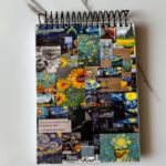 دفترچه ونگوگ فنرمشکی سایز a6