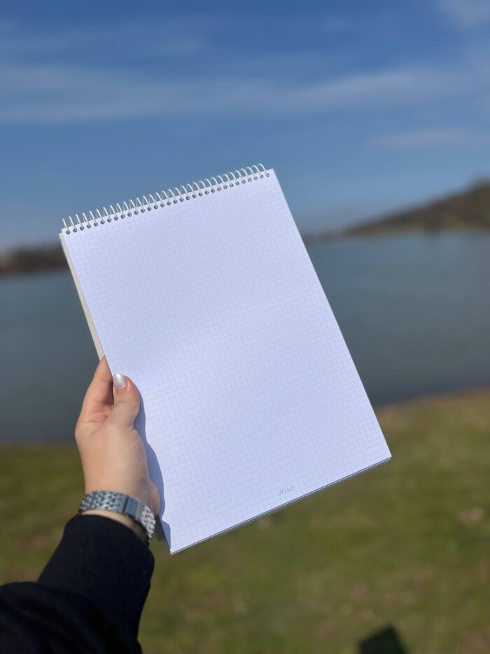 دفترسیمی هیرا طرح قلب سایز a4 - Image 4