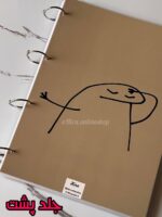 کلاسور اختصاصی هیرا طرح میقولی سایز a4 - Image 3