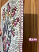 دفترشطرنجی قلب صورتی سایز a4 آماده ارسال فوری - Image 2