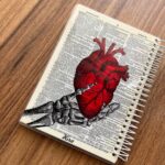 دفترچه شطرنجی هیرا60برگ قلب آماده ارسال فوری