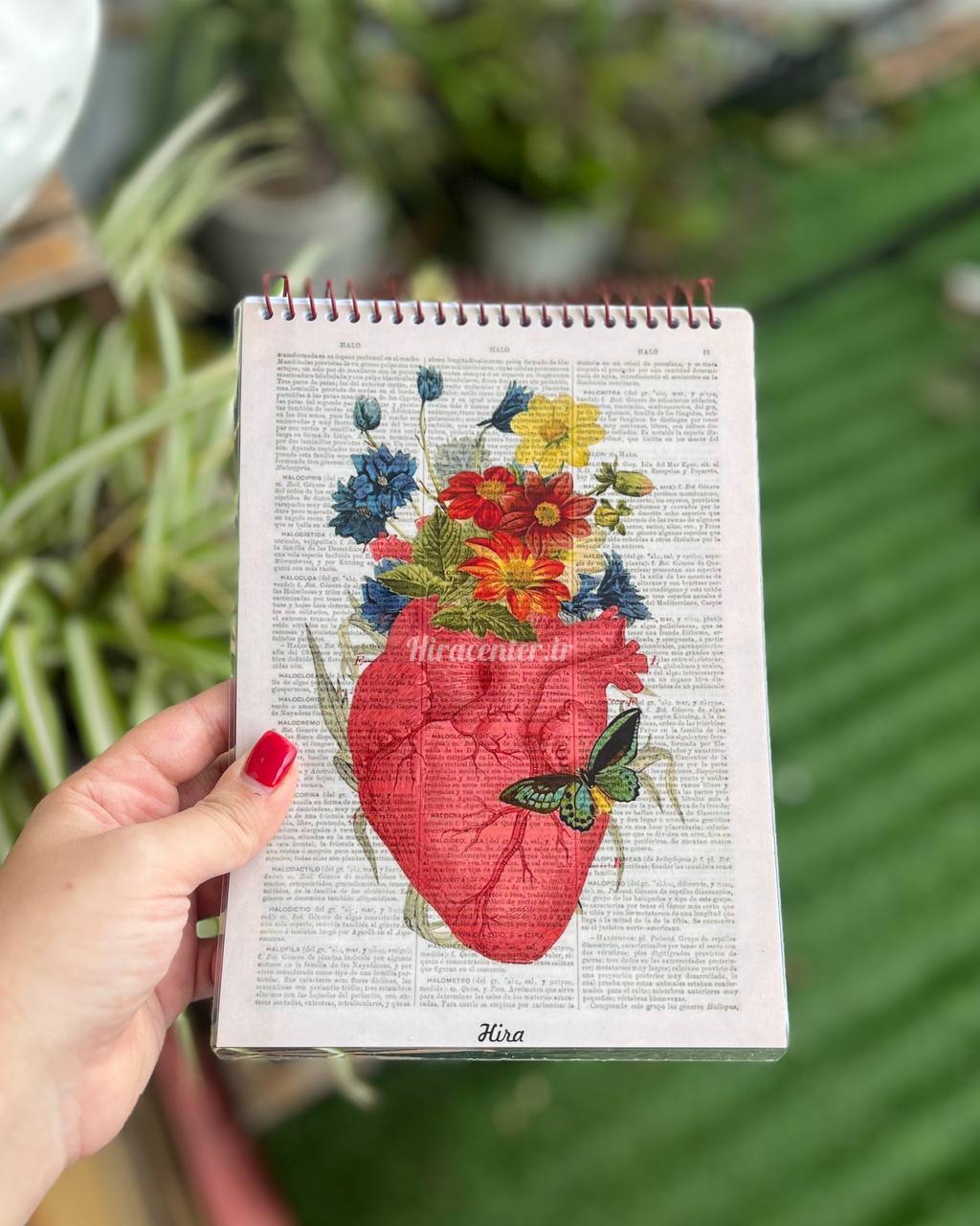 photo_2025-10-30_16-16-06 دفترخطدار هیرا 60برگ طرح قلب قرمز آماده ارسال فوری سایز a5 - Image 1