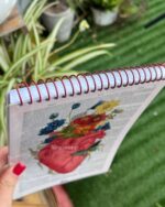 دفترخطدار هیرا 60برگ طرح قلب قرمز آماده ارسال فوری سایز a5 - Image 5