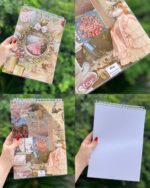 دفتر سیمی دخترکلاسیک سایز a4